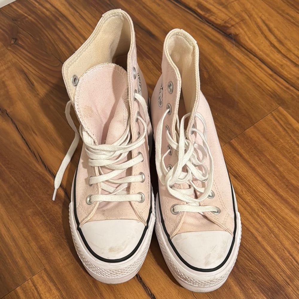 Converse Women's Pink High-Top Sneakers